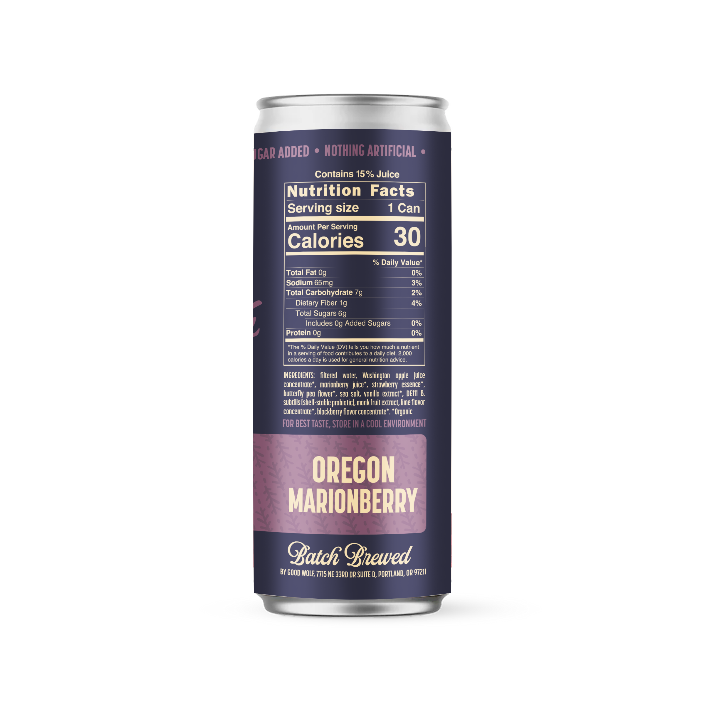 Oregon Marionberry Probiotic Soda - Multipack