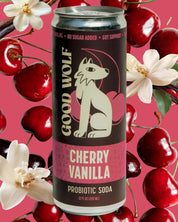 Cherry Vanilla Probiotic Soda