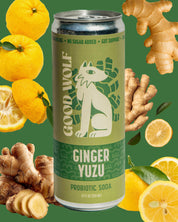 Ginger Yuzu Probiotic Soda