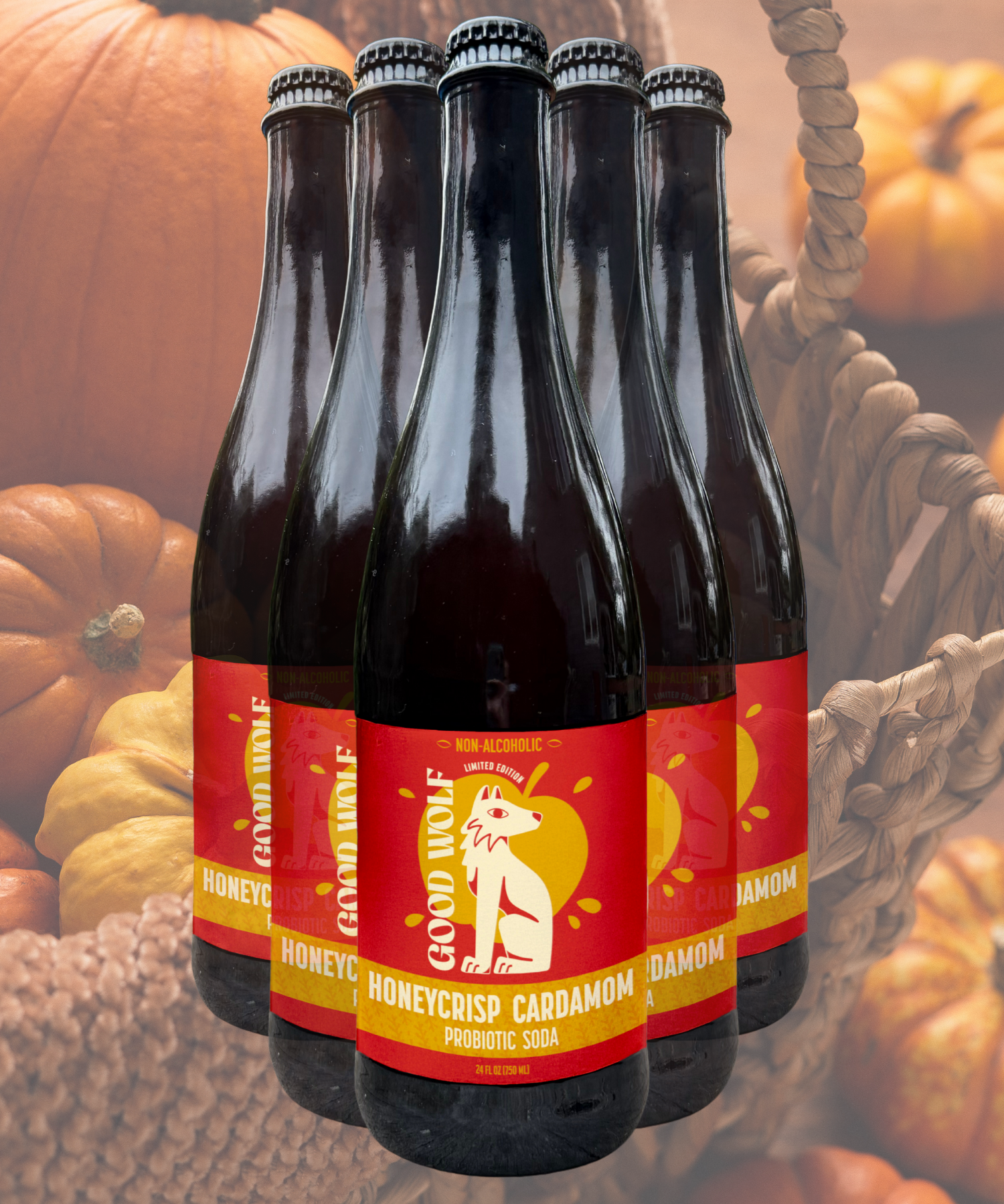 Honeycrisp Cardamom - 750ml Bottle