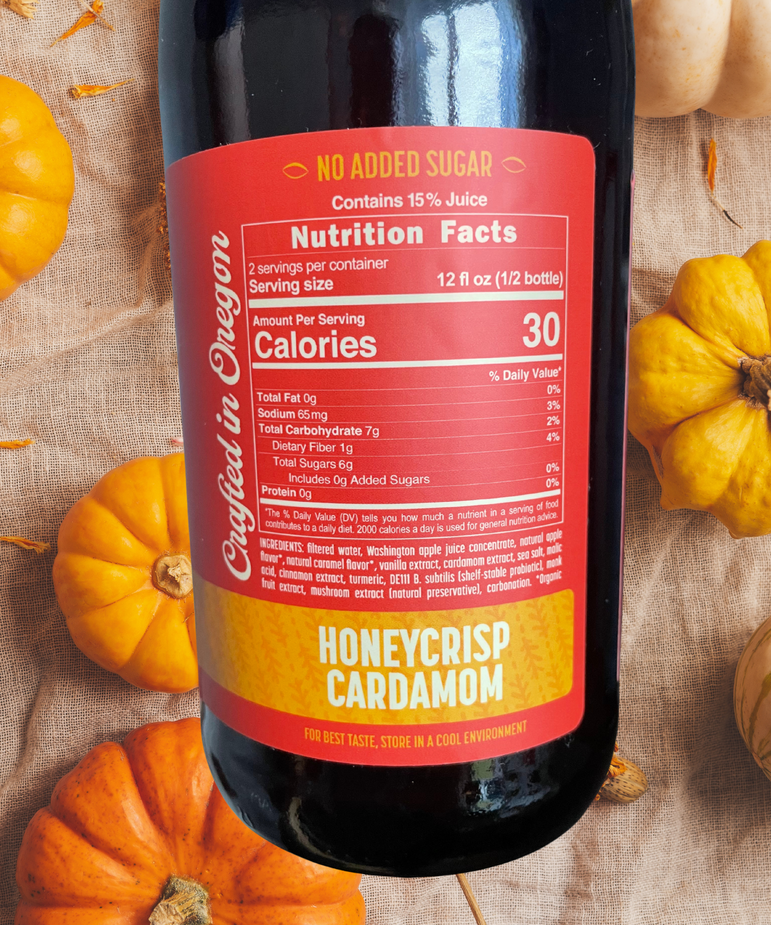 Honeycrisp Cardamom - 750ml Bottle