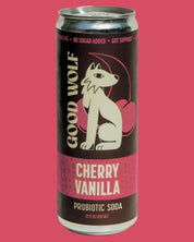 Cherry Vanilla Probiotic Soda