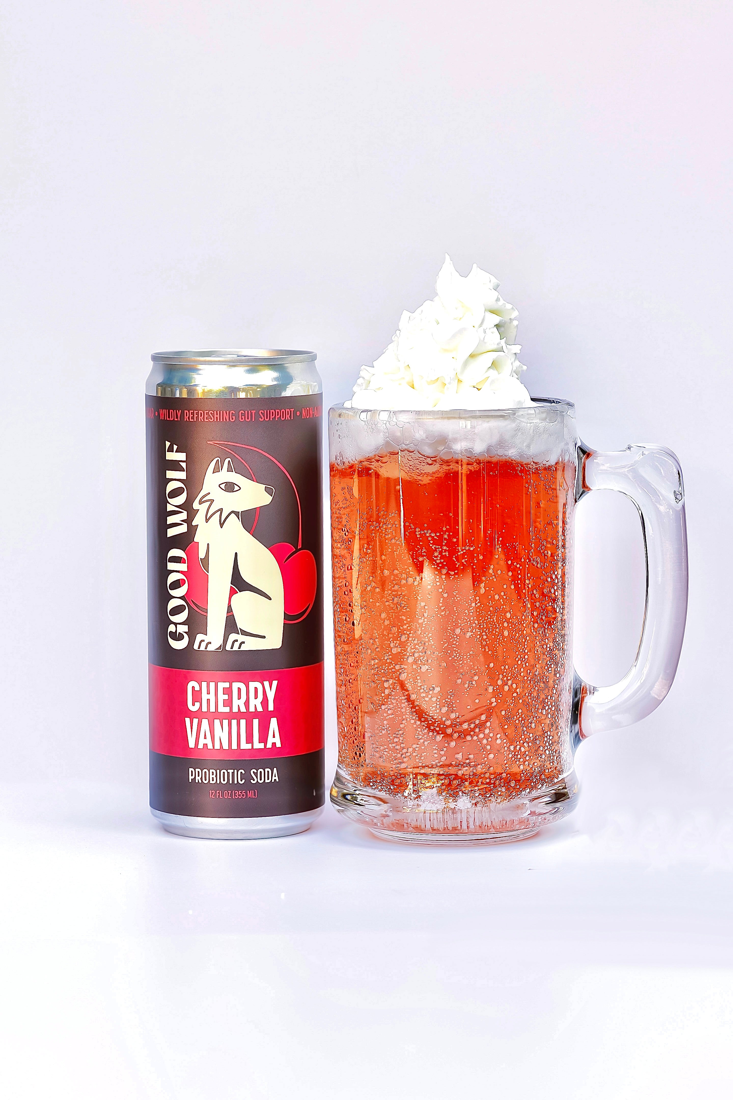 Cherry Vanilla Probiotic Soda - Multipack