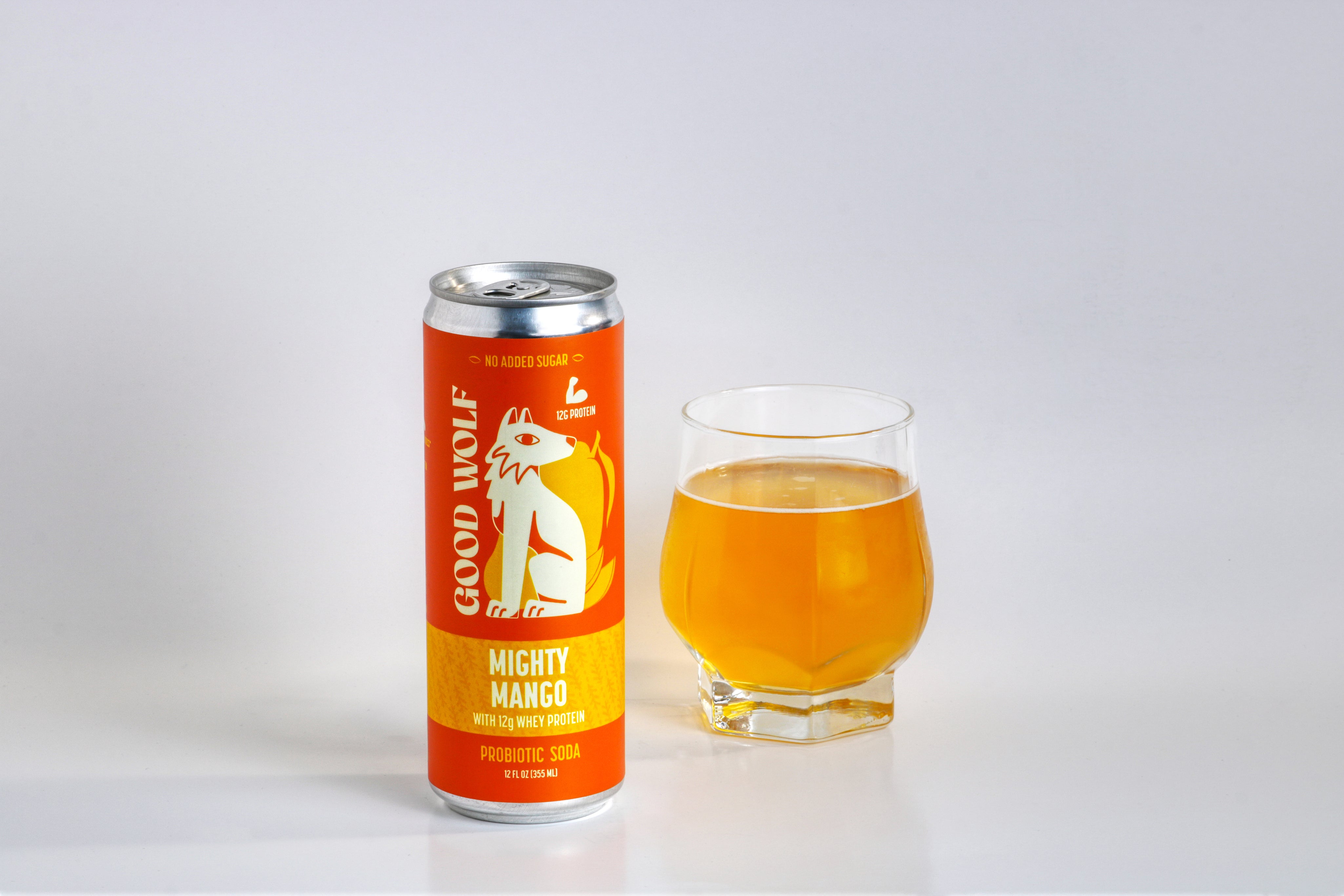 Mighty Mango - Probiotic Protein Soda