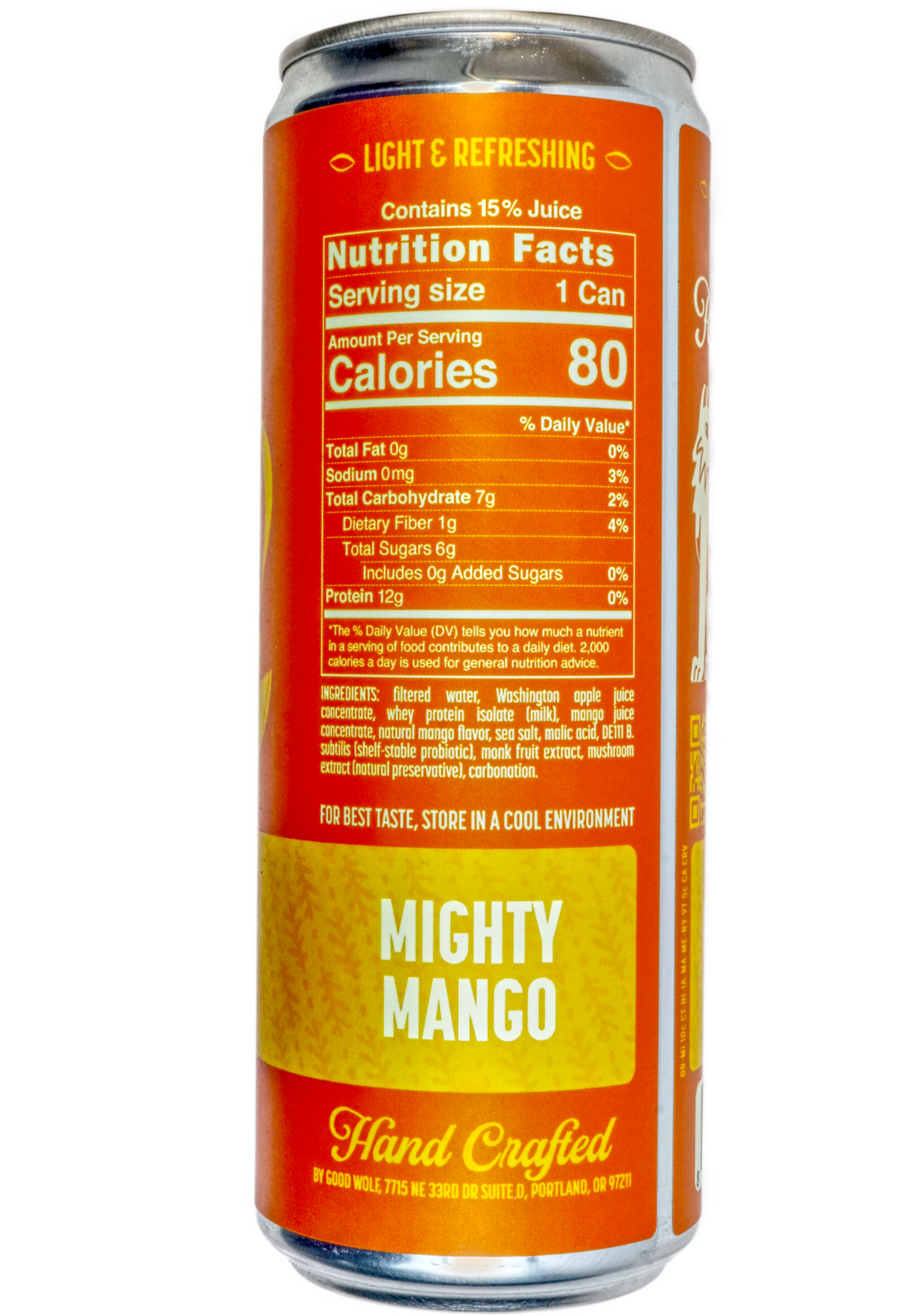 Mighty Mango - Probiotic Protein Soda