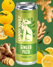 Ginger Yuzu Probiotic Soda