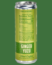 Ginger Yuzu Probiotic Soda