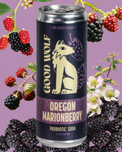 Oregon Marionberry Probiotic Soda