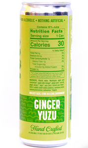 Ginger Yuzu Probiotic Soda - Multipack