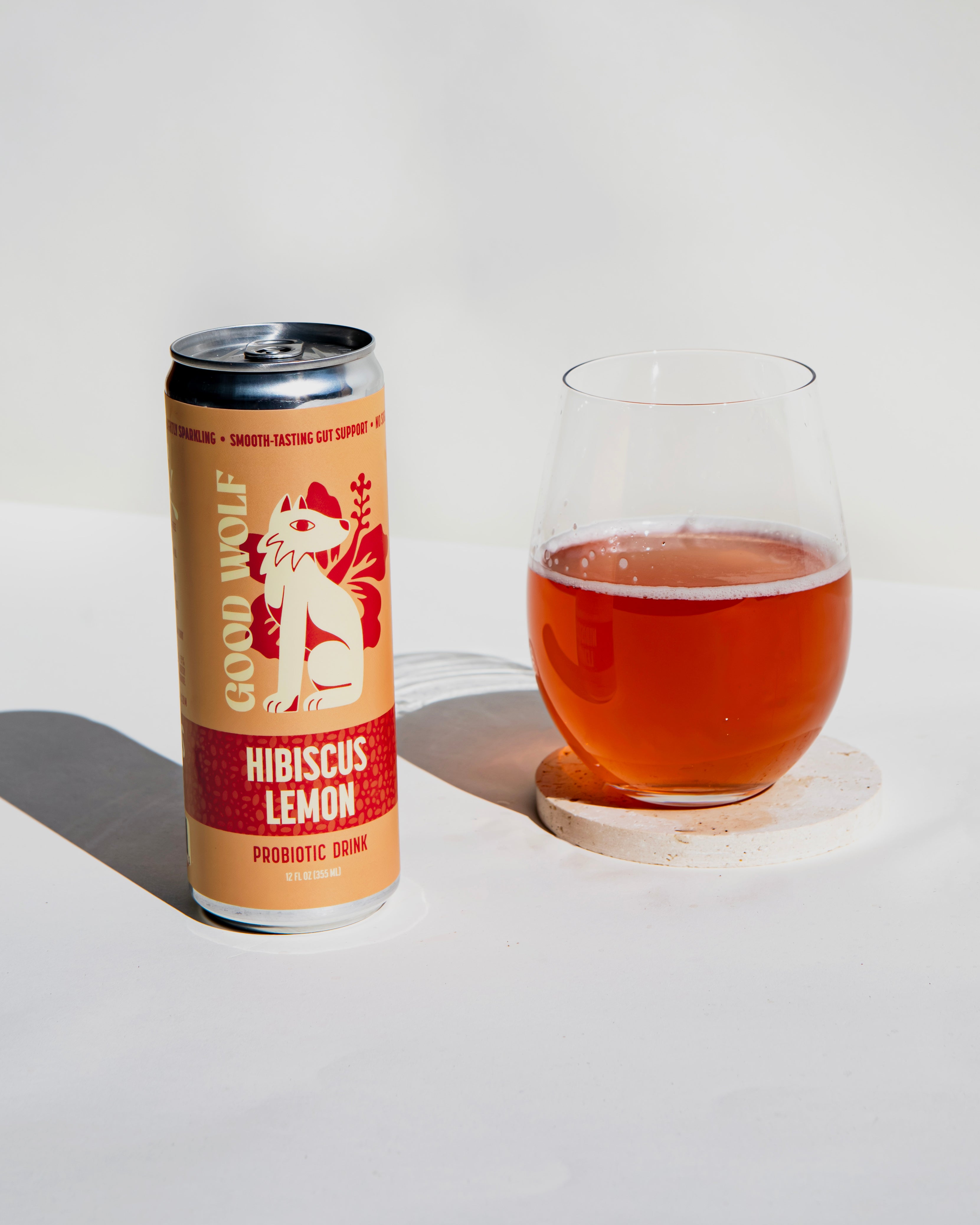 Hibiscus Lemon Probiotic Soda - Multipack